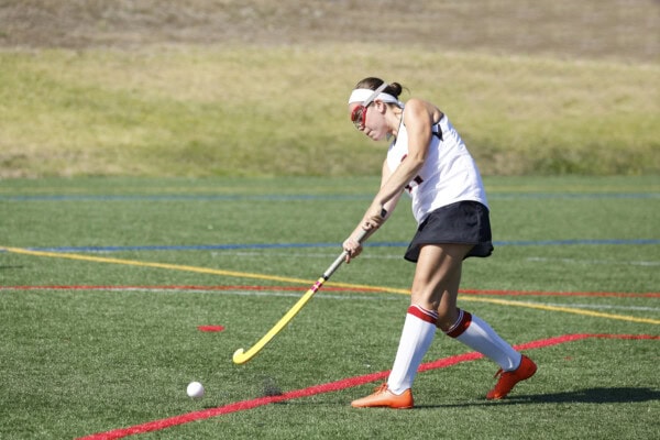 field hockey hit